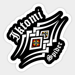 Iktomi White Sticker